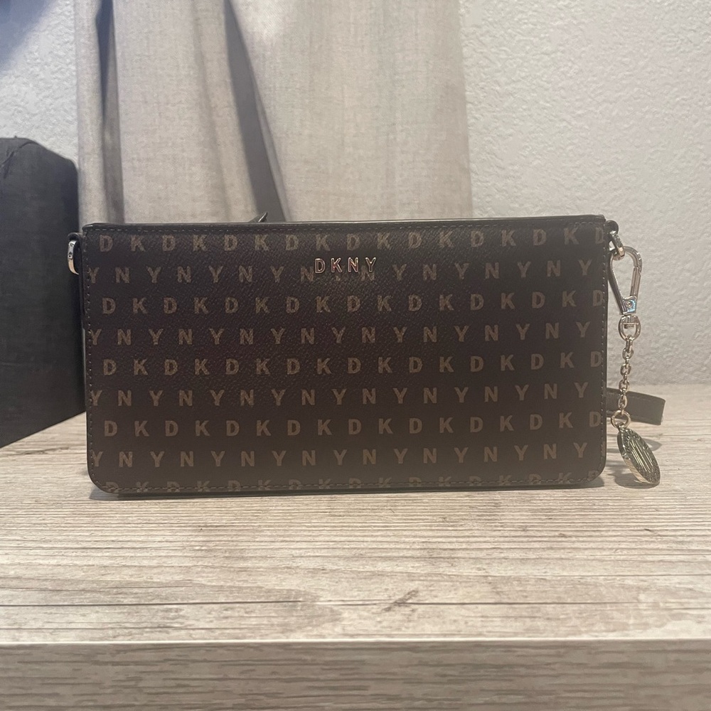 DKNY small brown crossbody bag